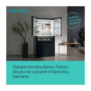 Prémiová kvalita Siemens nyní s 5letou prodlouženou zárukou Přijďte se osobně přesvědčit o kvalitě chladničky Siemens typu...